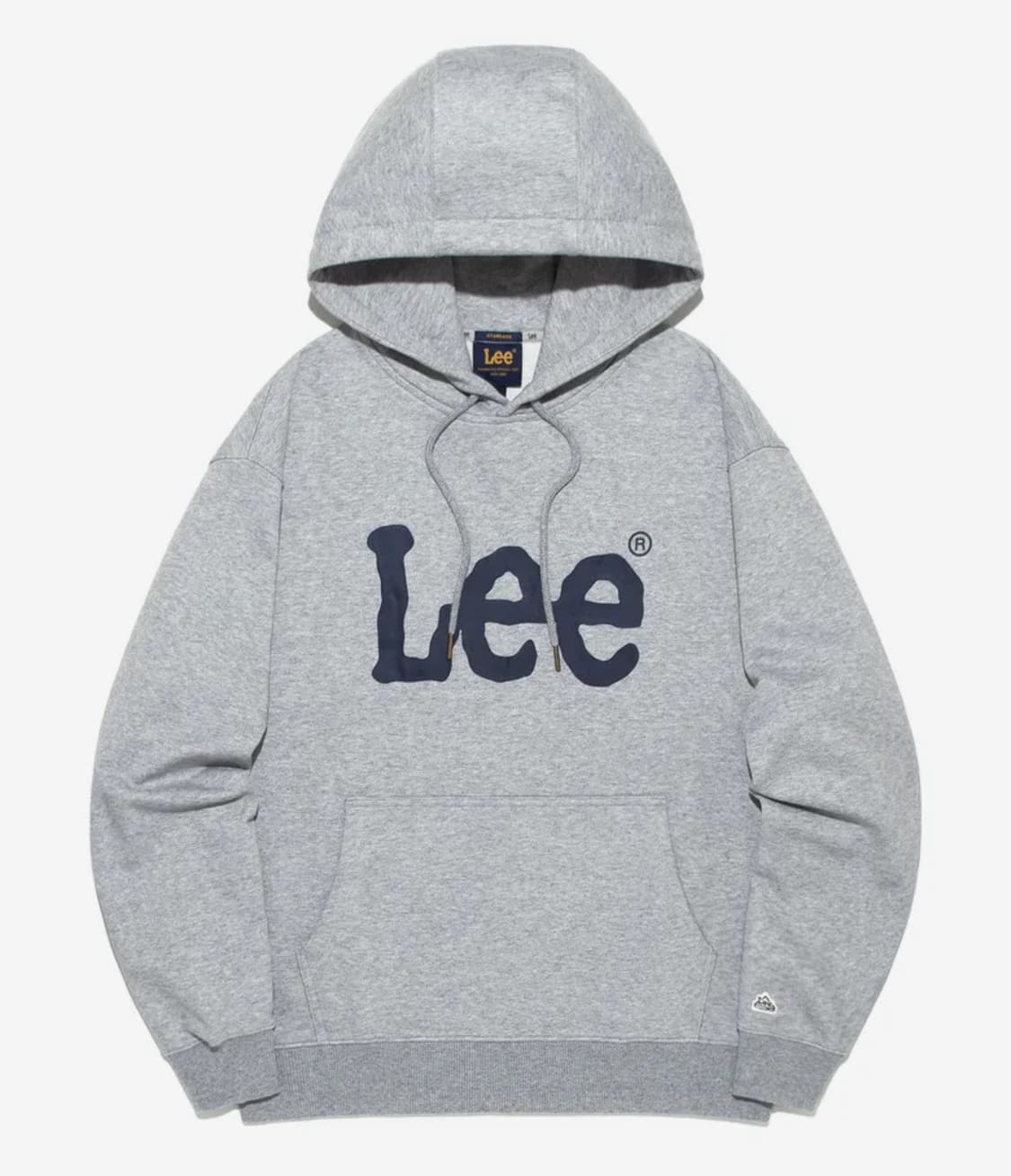 리 빅 트위치 로고 후드 그레이S 상품이미지1