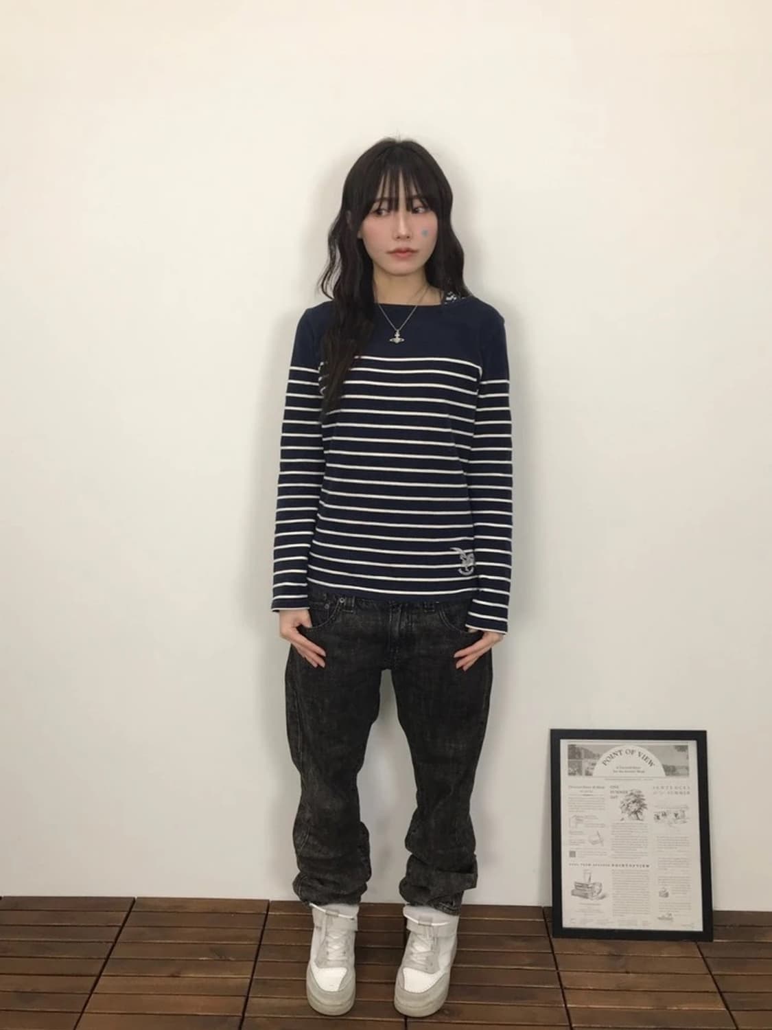 Russell Athletic Stripe Boatneck Tee 상품이미지1