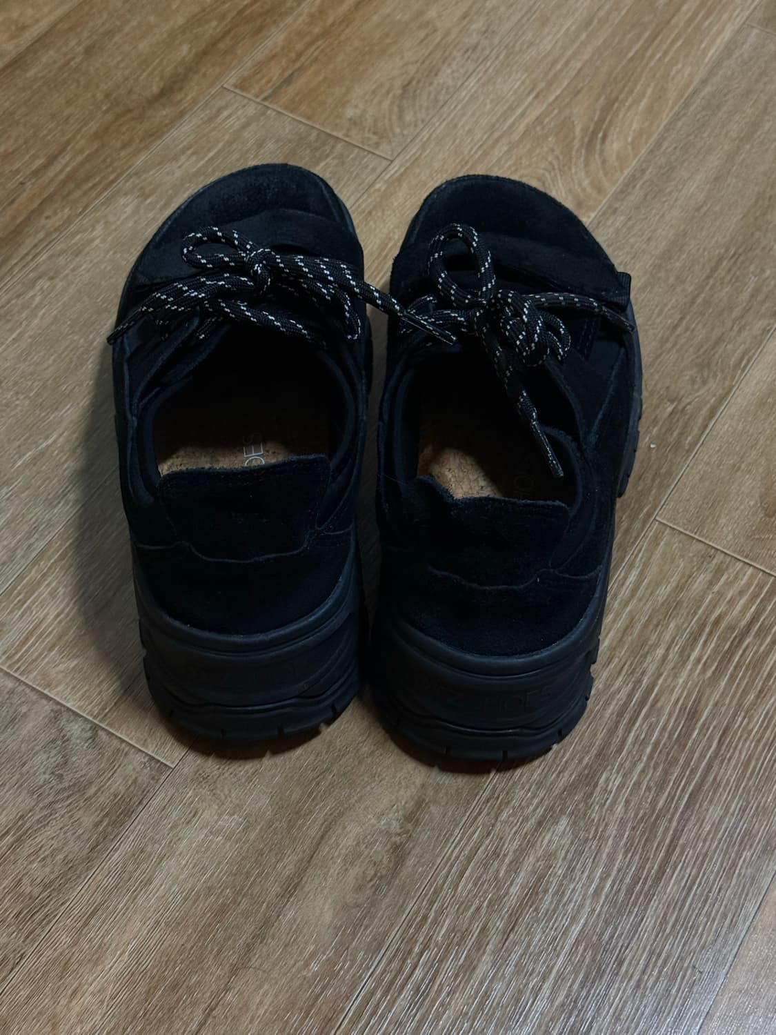 오찌 3300 하이 스웨이드 올블랙 상품이미지4