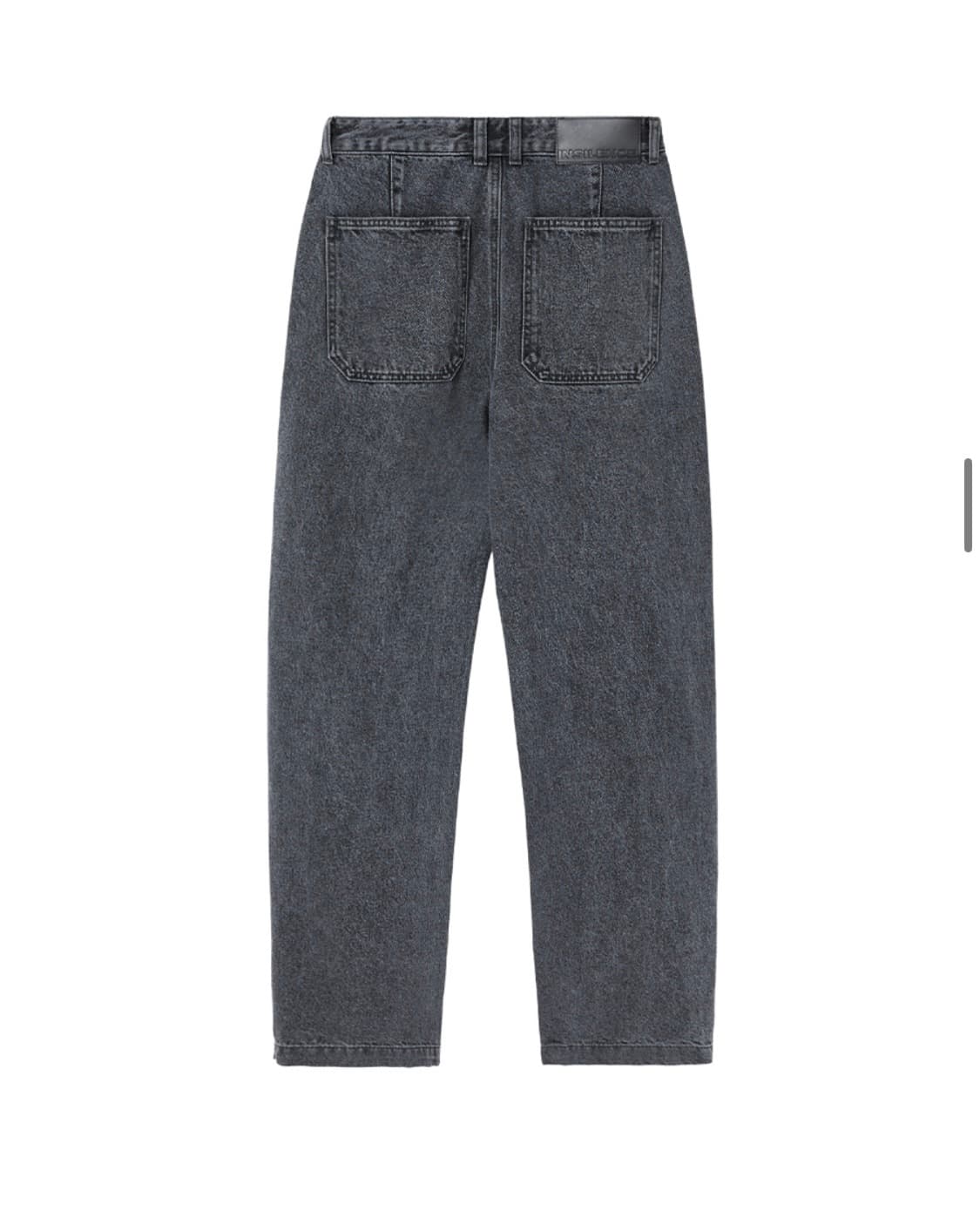 [XS] 인사일런스 우먼 커브드 데님 팬츠 상품이미지6