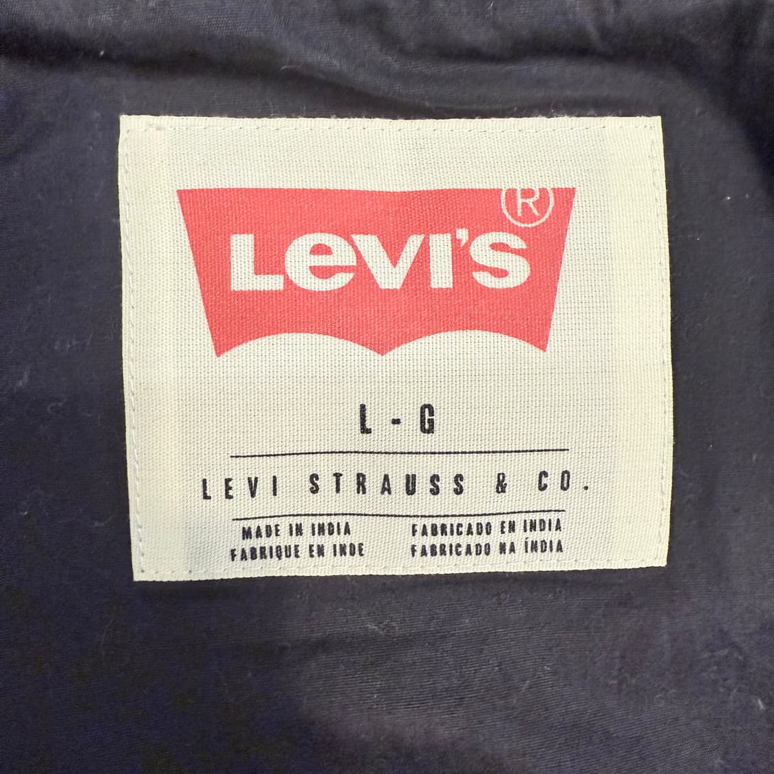 리바이스 차이나 가죽자켓 상품이미지7