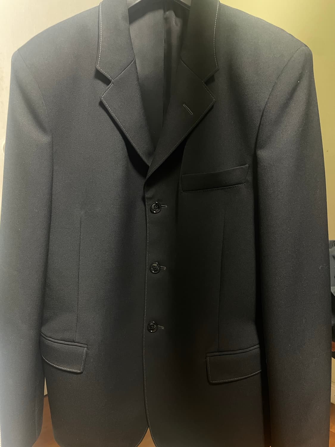 르메르 3버튼 블레이저 앤트러사이트 46사이즈 상품이미지3