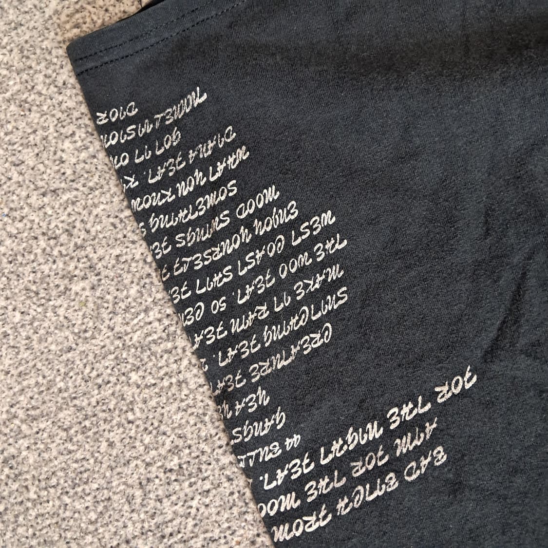 Pop Smoke x Vlone Tracklist Tee 상품이미지5