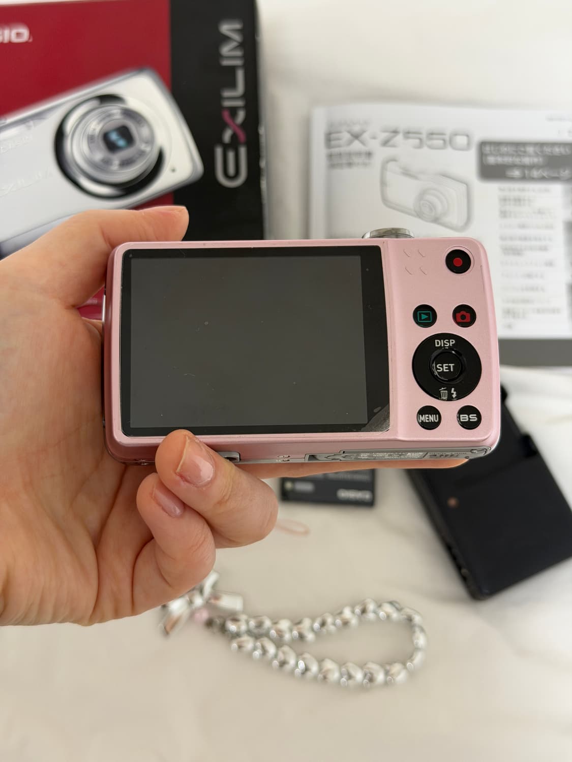 카시오 z550 핑크 풀박스 상품이미지9