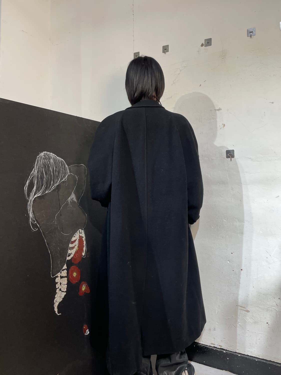 조르지오 아르마니 라나울 발마칸 싱글 코트 XL 상품이미지6