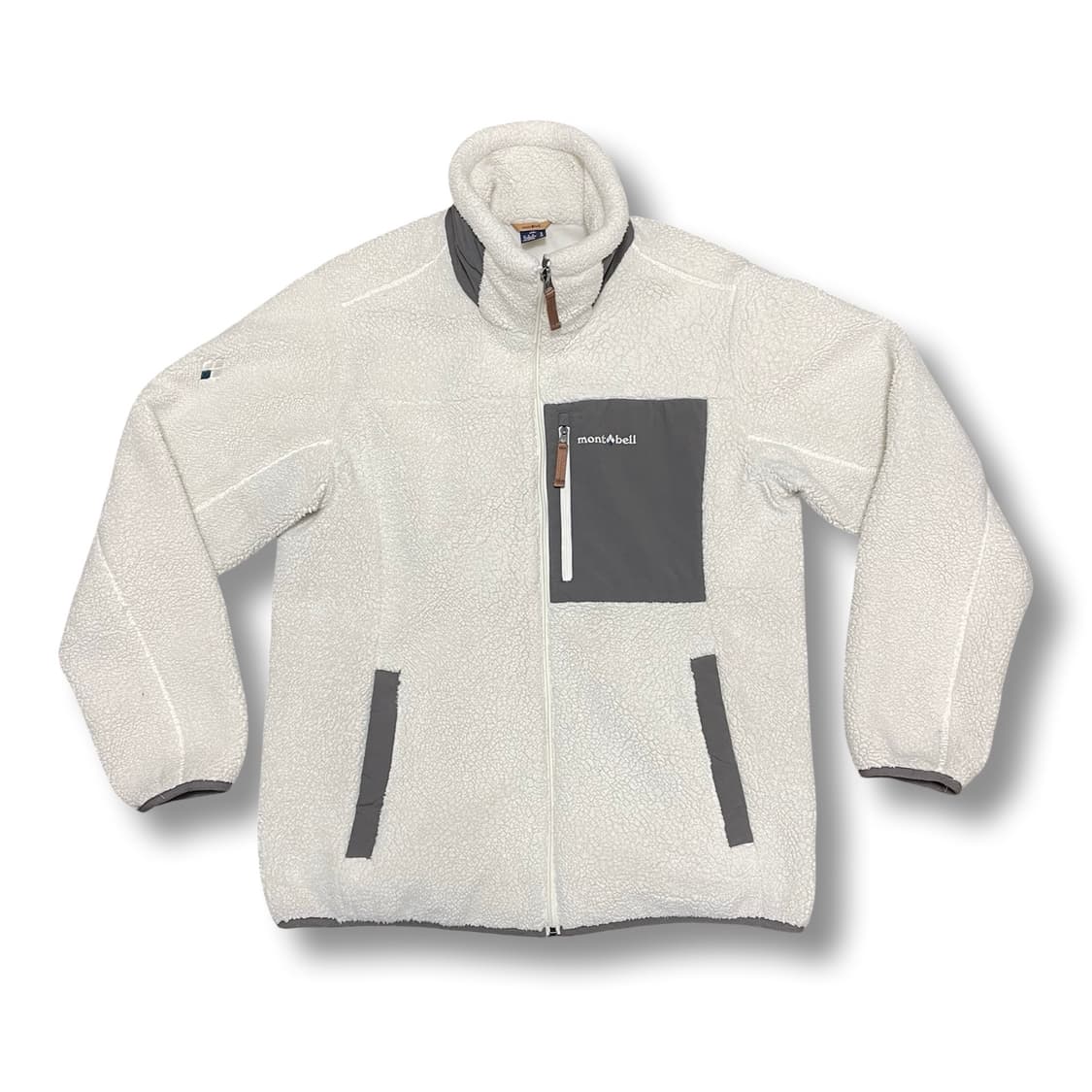 [M] 몽벨 후리스 자켓 아이보리 색상 상품이미지1