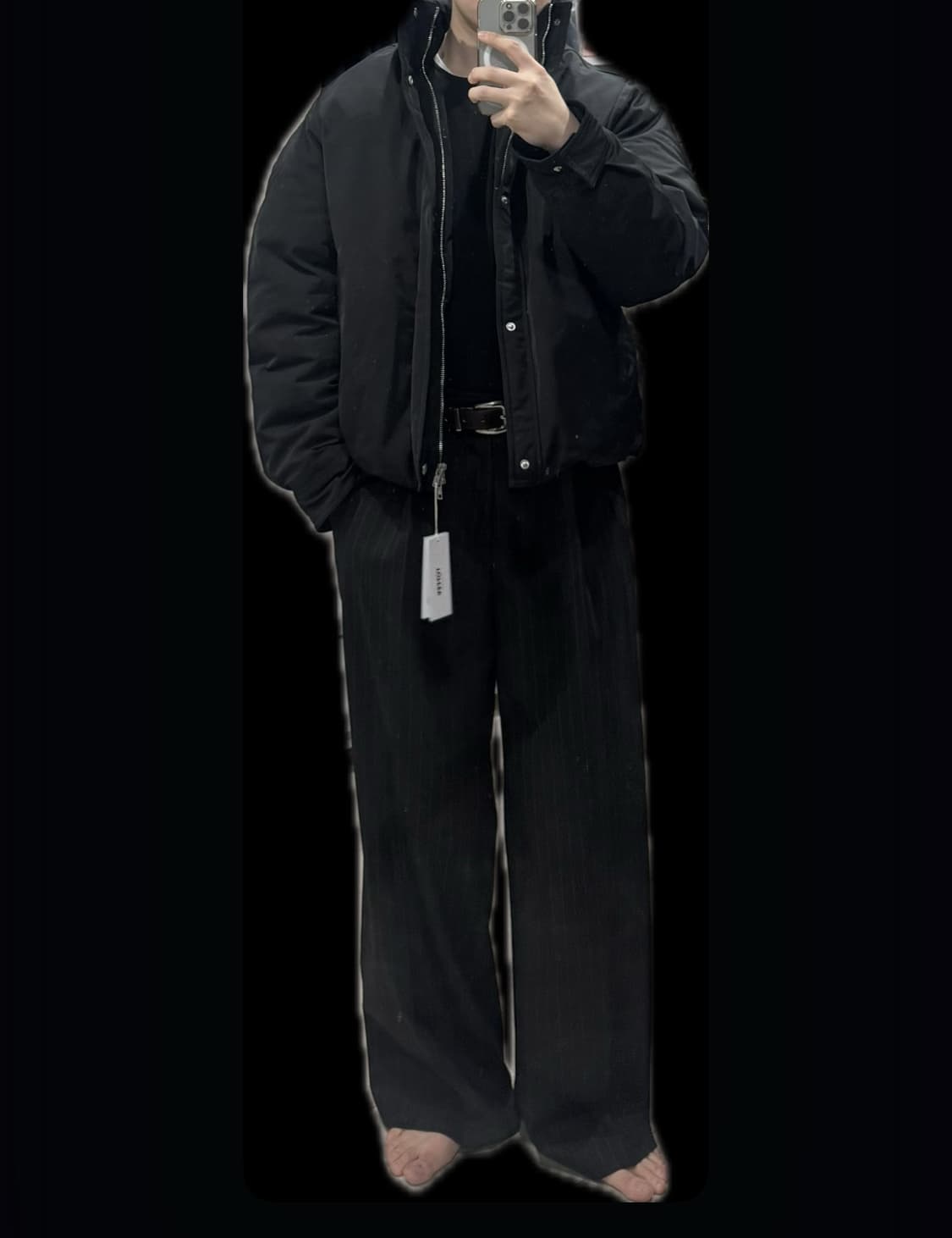 토피 숏패딩 봄버 상품이미지2