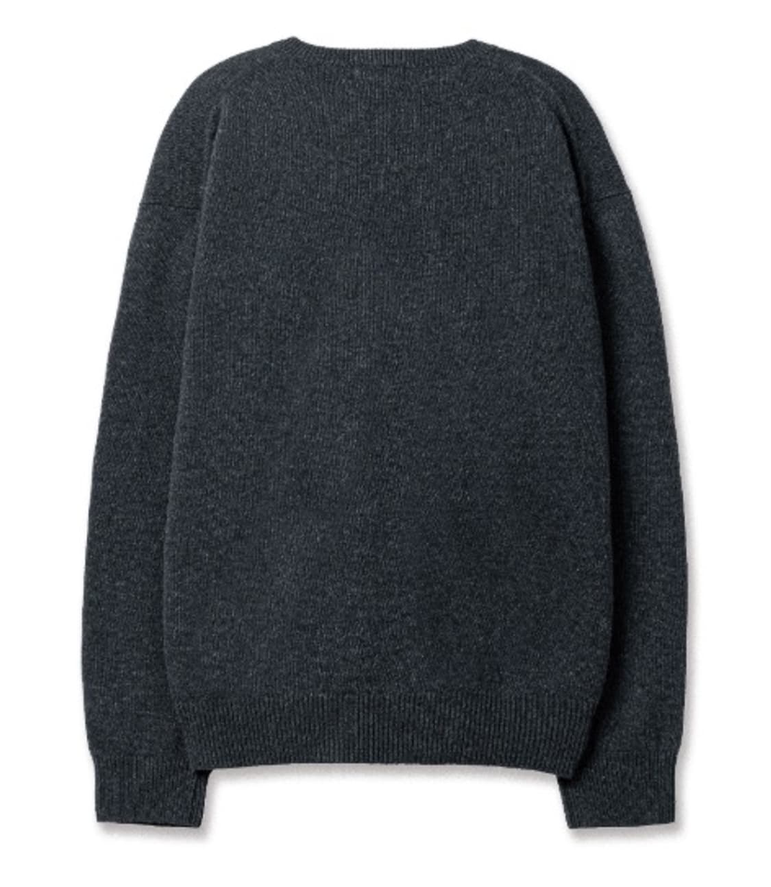 스테디에브리웨어 SEW - 코지 울 캐시미어 브이넥 니트 상품이미지2