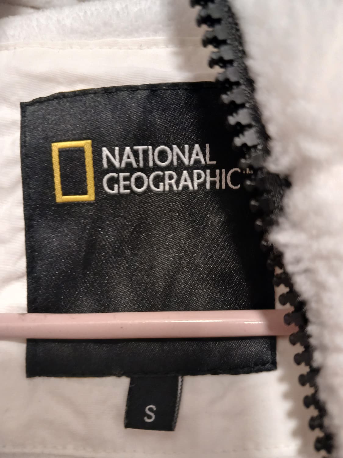 내셔널지오그래픽 정품 여성 뽀글이 후드집업 S 사이즈 상품이미지2