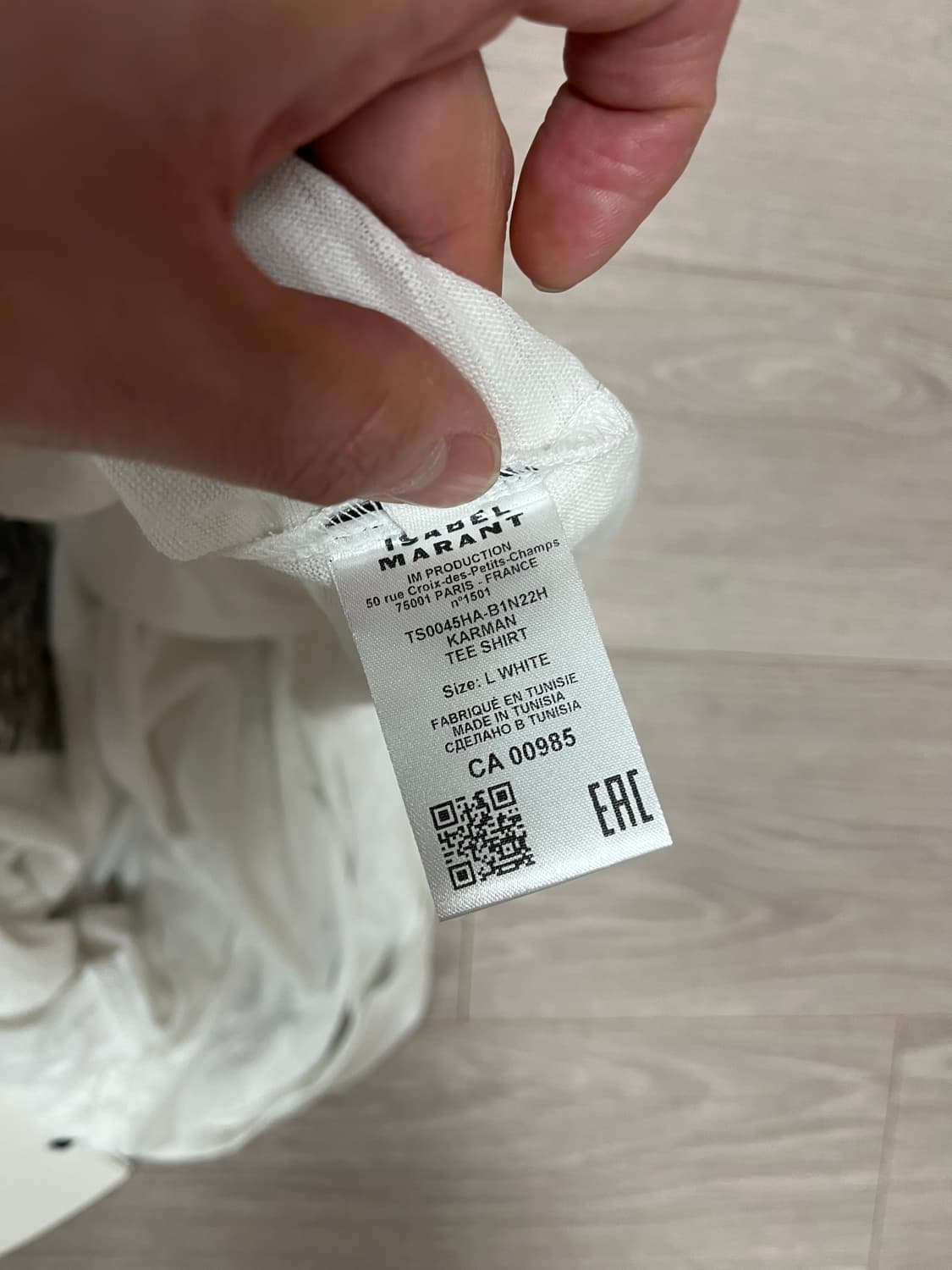 (새상품) 이자벨마랑 카르만 린넨 티셔츠 상품이미지7