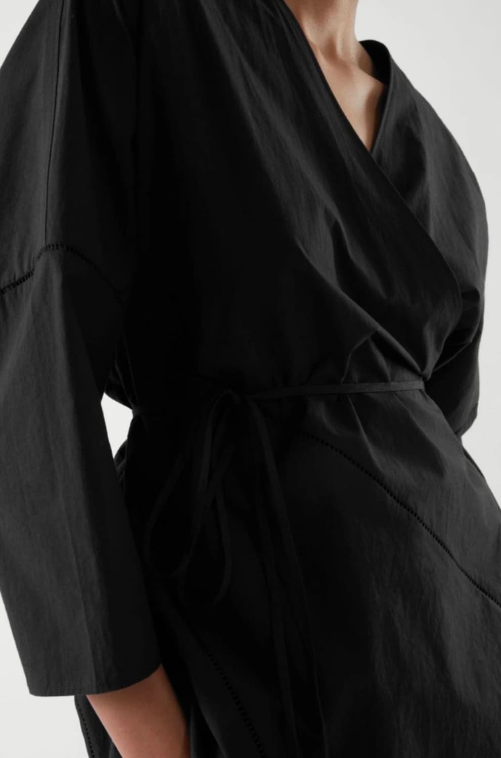 COS STITCHED WRAP TOP 스티치드 블라우스 상품이미지2