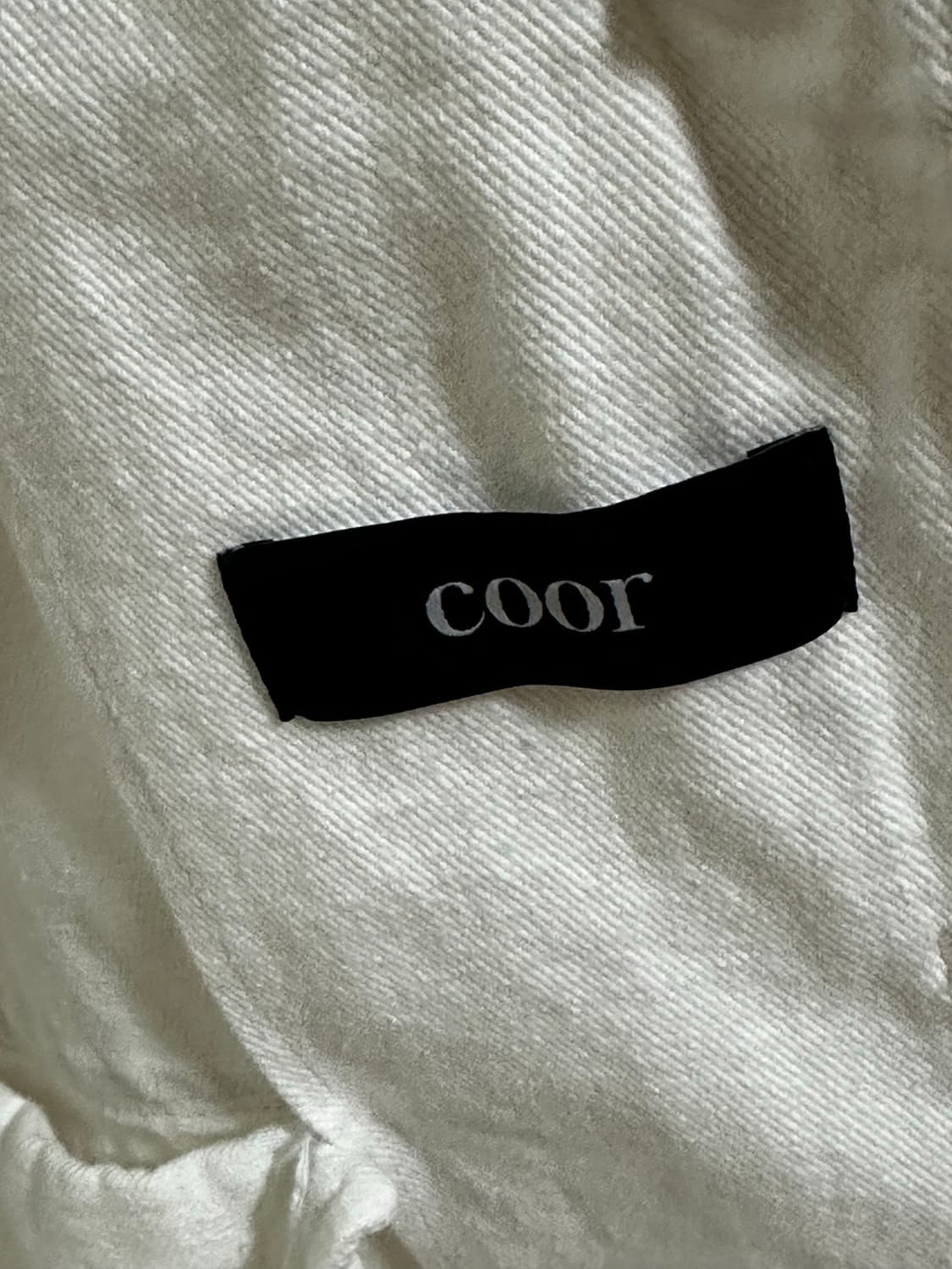 쿠어 21fw 데님 자켓 상품이미지3