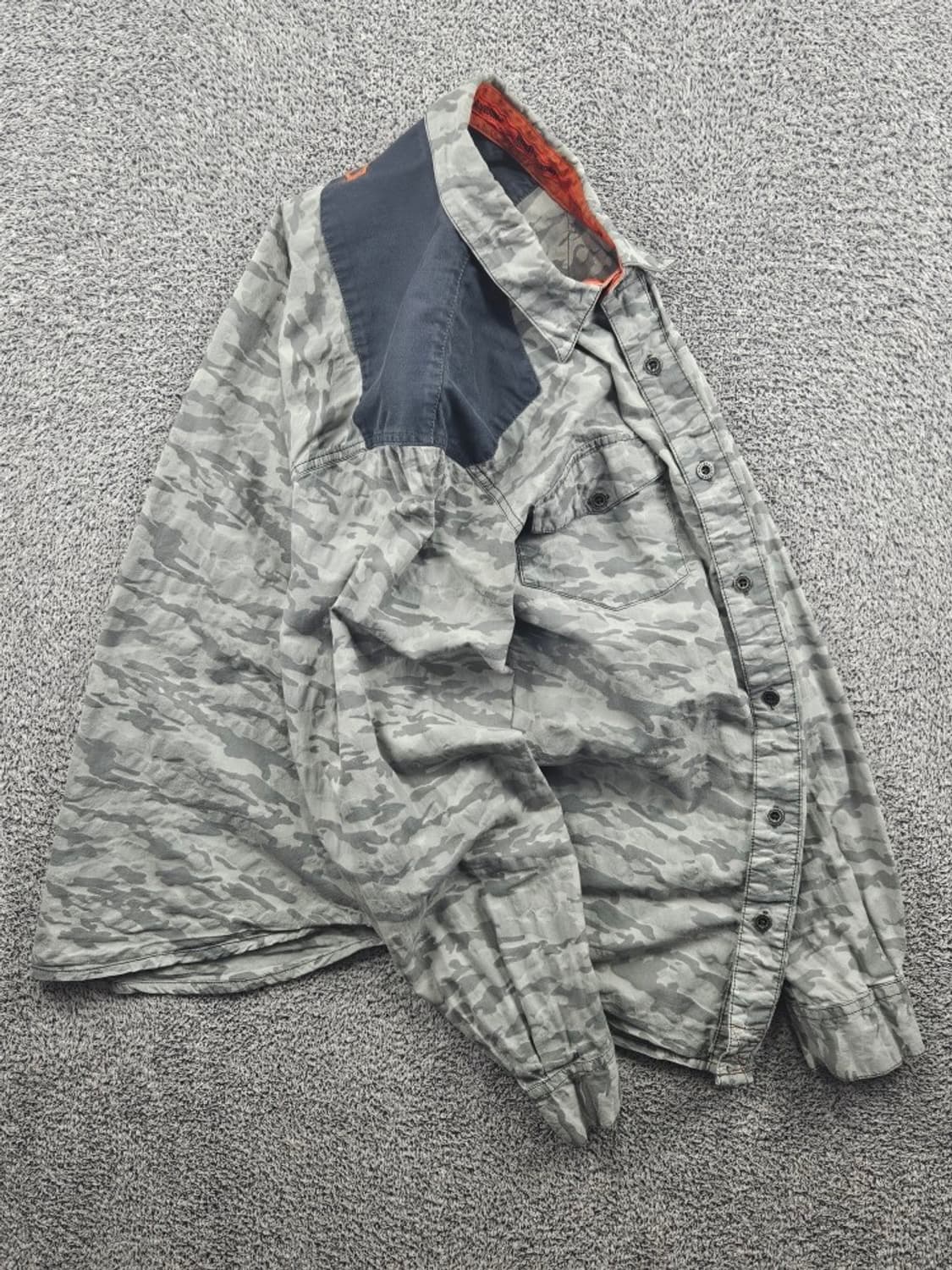 할리데이비슨 카모플라쥬 패턴 바이커 셔츠 ( L ) / 11465 상품이미지4