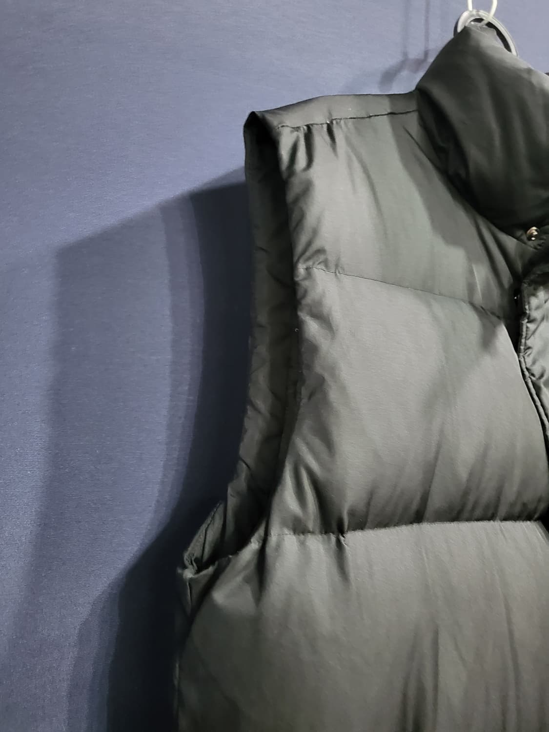 지센 덕다운 넥 베스트 롱패딩 상품이미지3