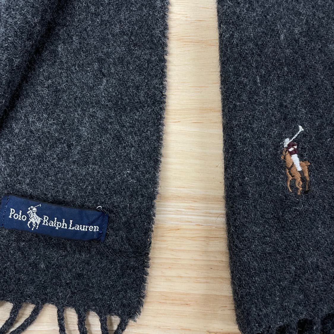 폴로 랄프로렌 차콜 머플러 상품이미지3