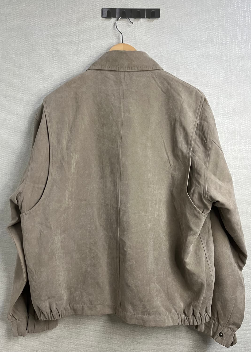 웨더프루프 스웨이드 블루종 자켓 상품이미지2