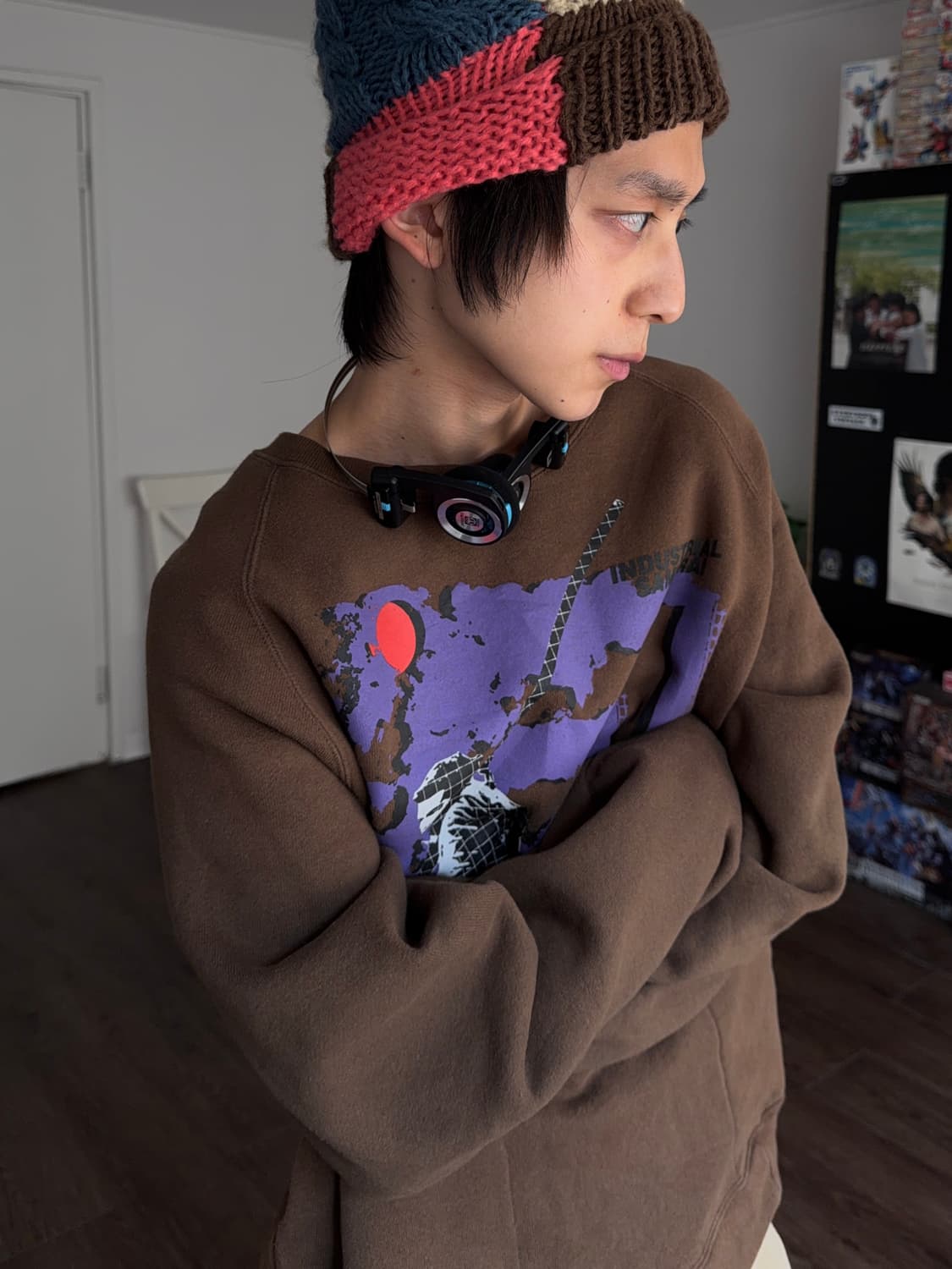 Novadelic 인더스트리얼 사무라이 스웻 셔츠 상품이미지2