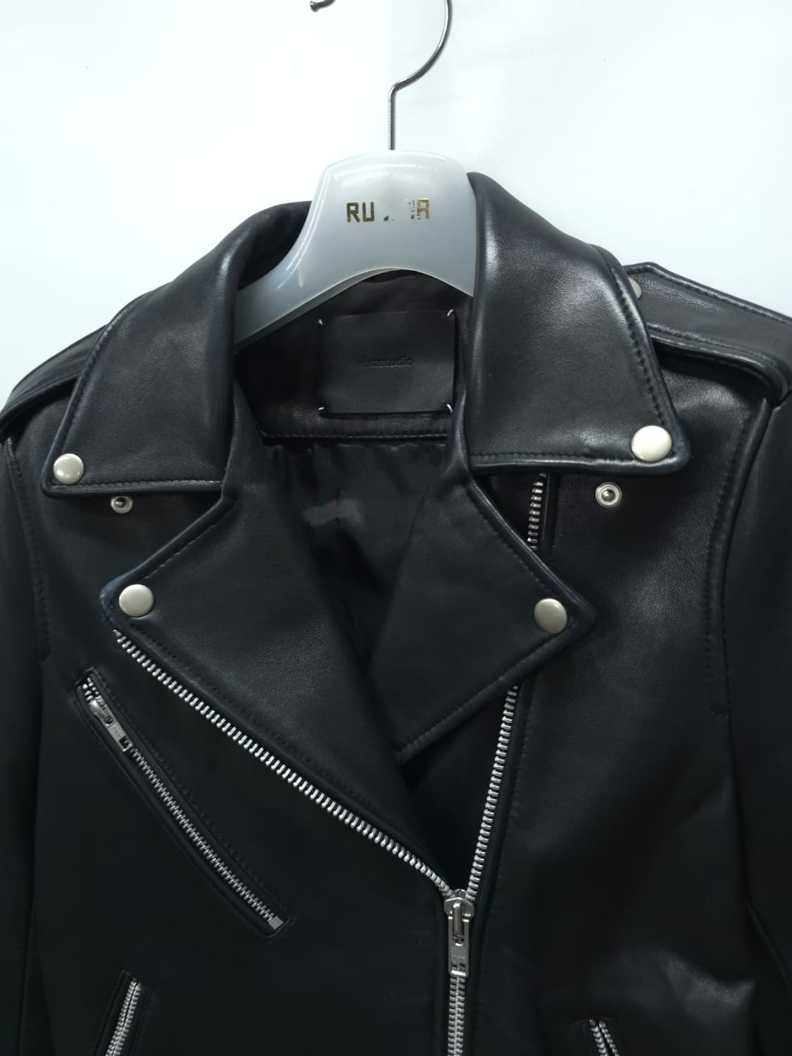 비바스튜디오 램스킨 라이더자켓 (55~66) 상품이미지2