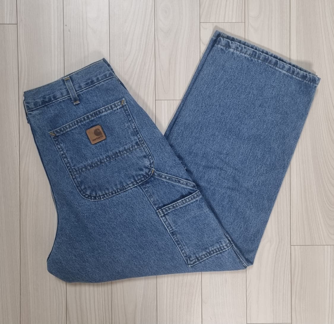 칼하트 데님 카펜터 워크팬츠 B13 STW 32X28 상품이미지1