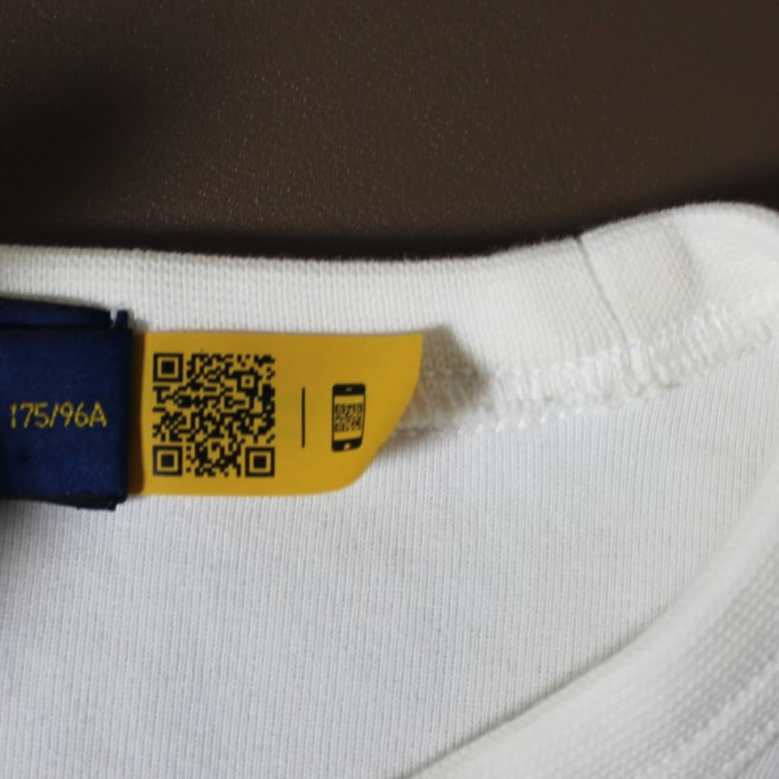 Polo 폴로 랄프로렌 신형 화이트 맨투맨 (QR) 상품이미지5