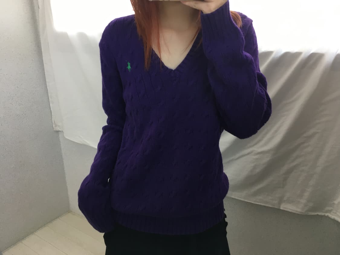 폴로 랄프로렌 꽈배기 니트 상품이미지3