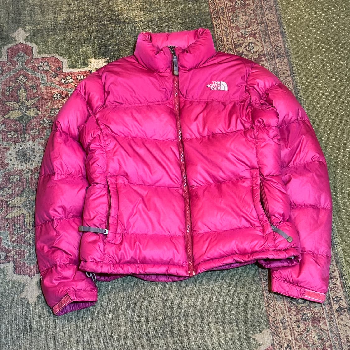 노스페이스 700 눕시 패딩 핑크 상품이미지1