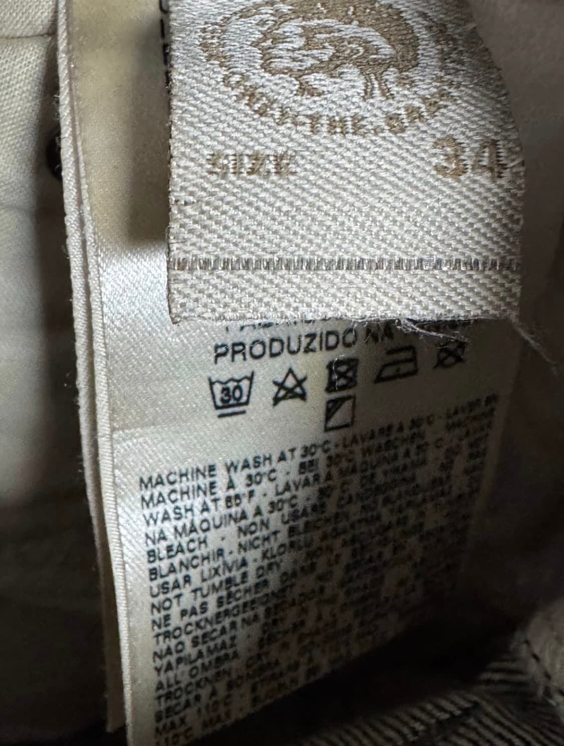 Diesel THAVAR W34 디젤 진청 상품이미지3