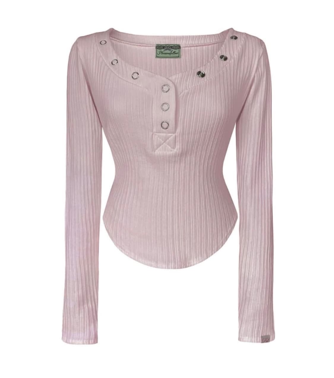 플리즈노팔로우 플노팔 버니탑 핑크 상품이미지2