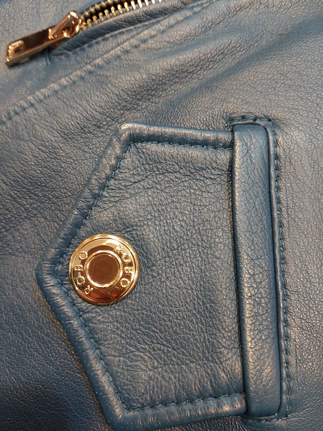 ROBO X 32DICEMBRE 양가죽 라이더자켓 55사이즈  상품이미지7