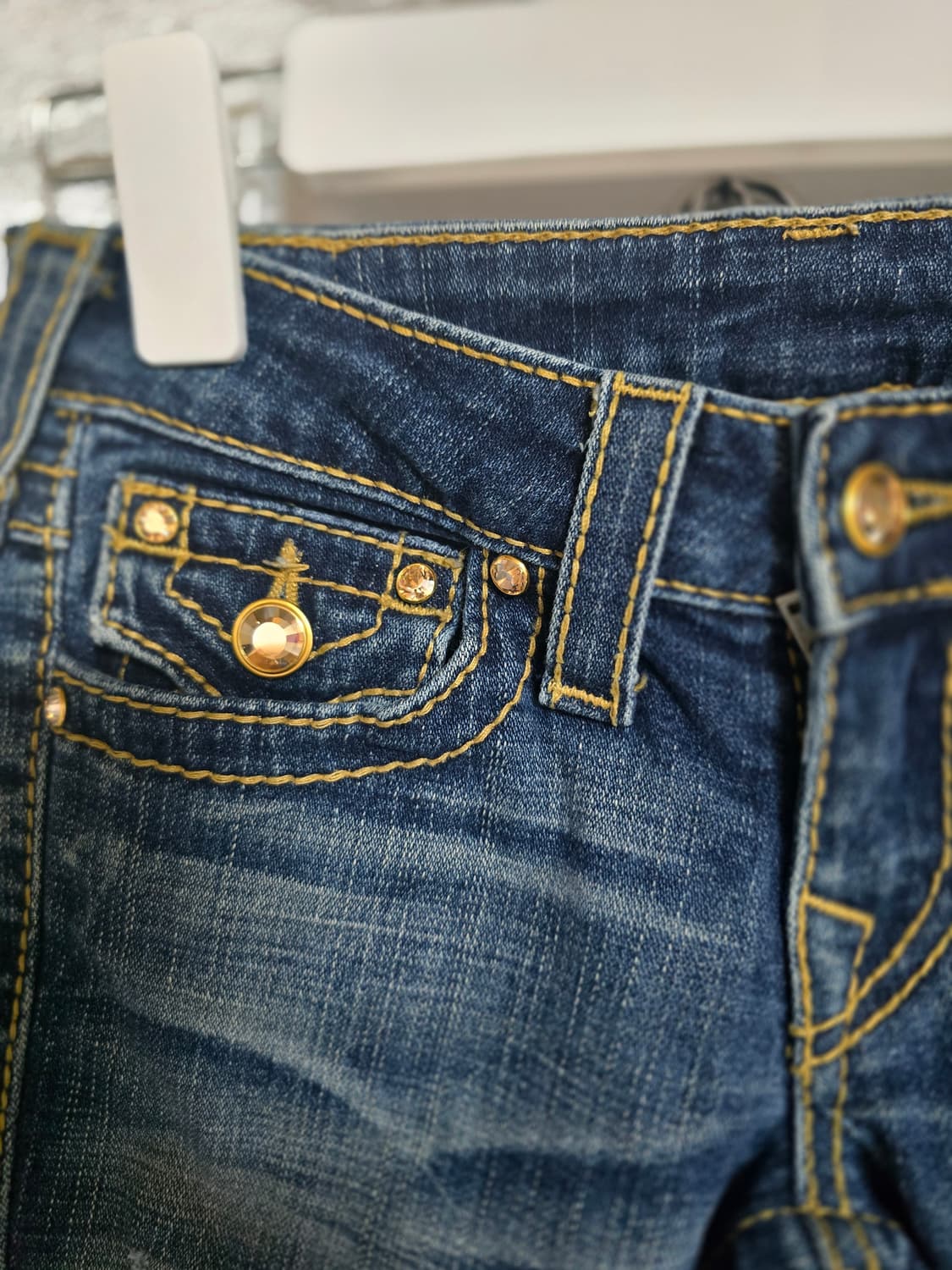 판매완료트루릴리젼 로우라이즈 부츠컷 청바지 상품이미지2