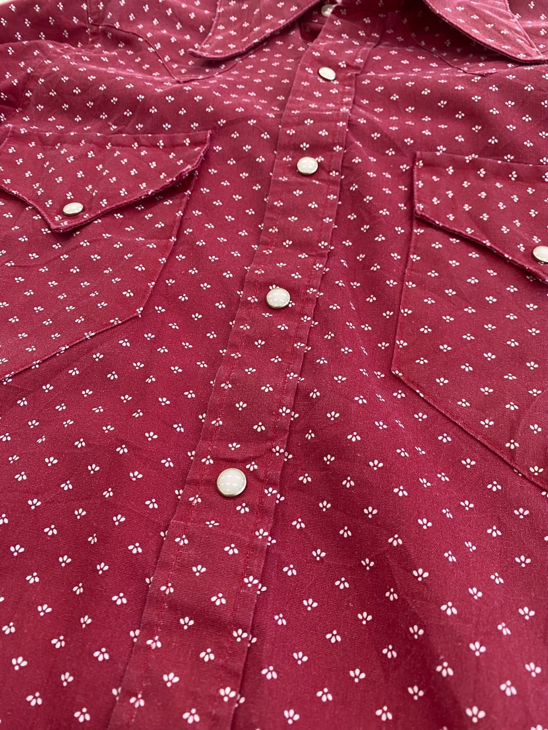 70‘s 락마운트 렌치웨어 웨스턴 셔츠 상품이미지5