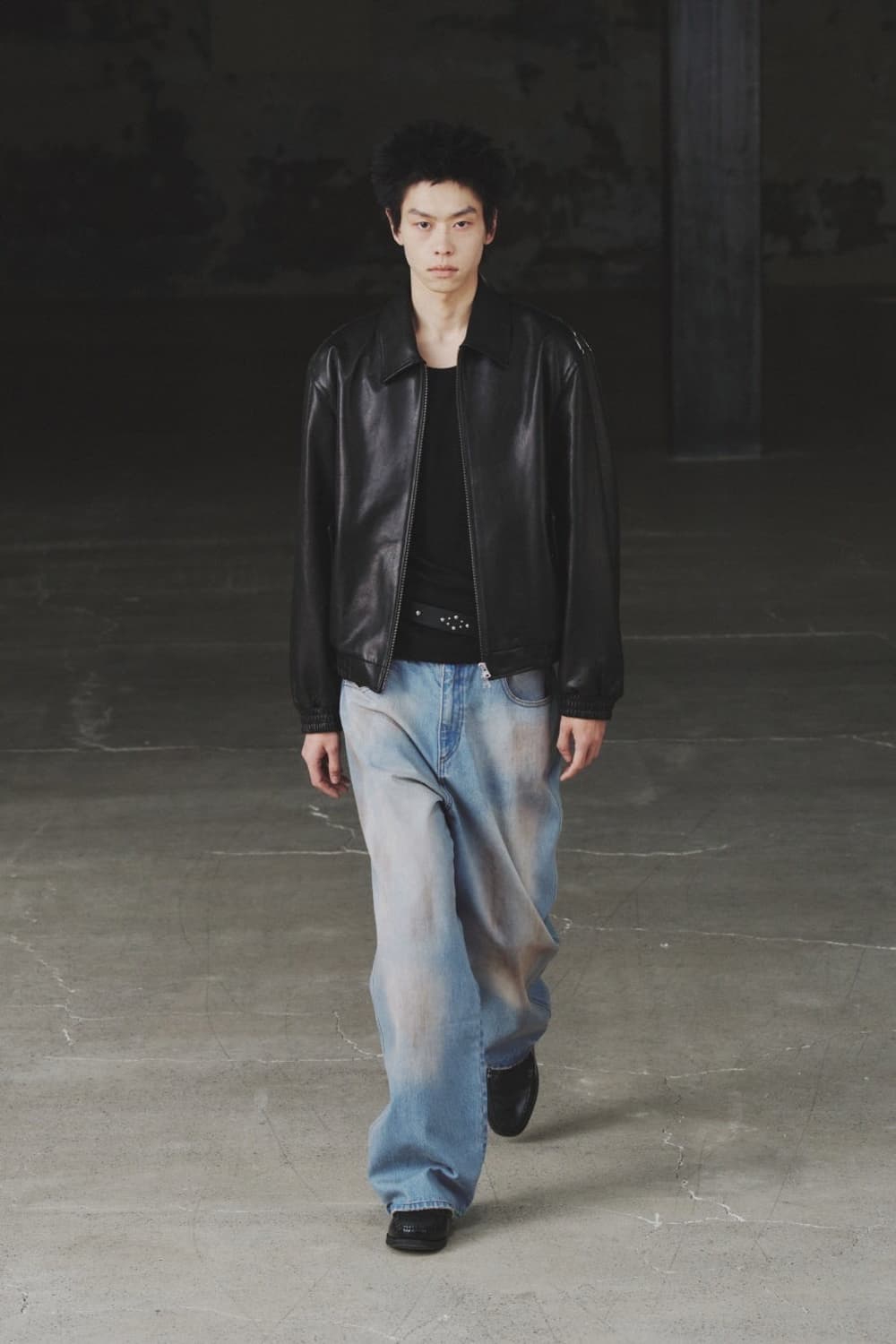 인사일런스 / 베지터블 레더 플라이트 자켓 / L(105) 상품이미지5