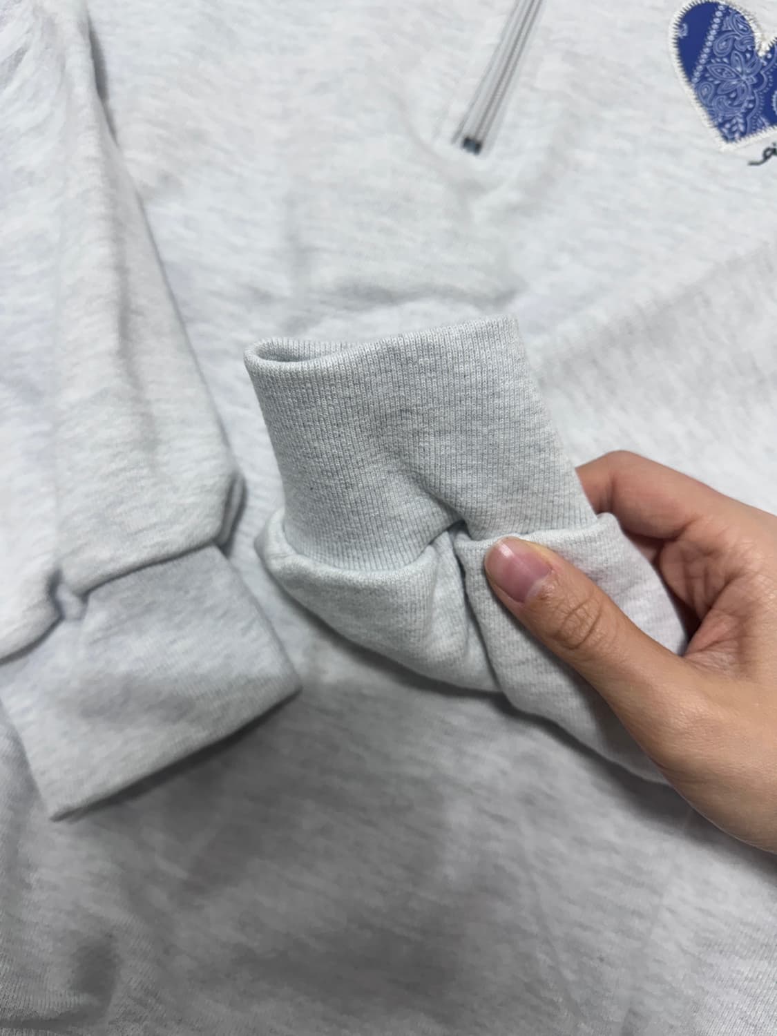 시엔느 후드티 맨투맨 하프지퍼 상품이미지2