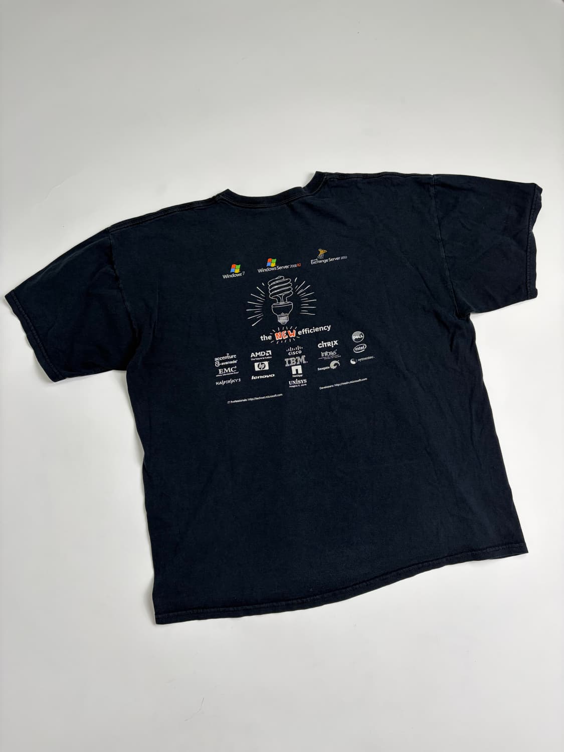 00s Microsoft Tee (black) 상품이미지2
