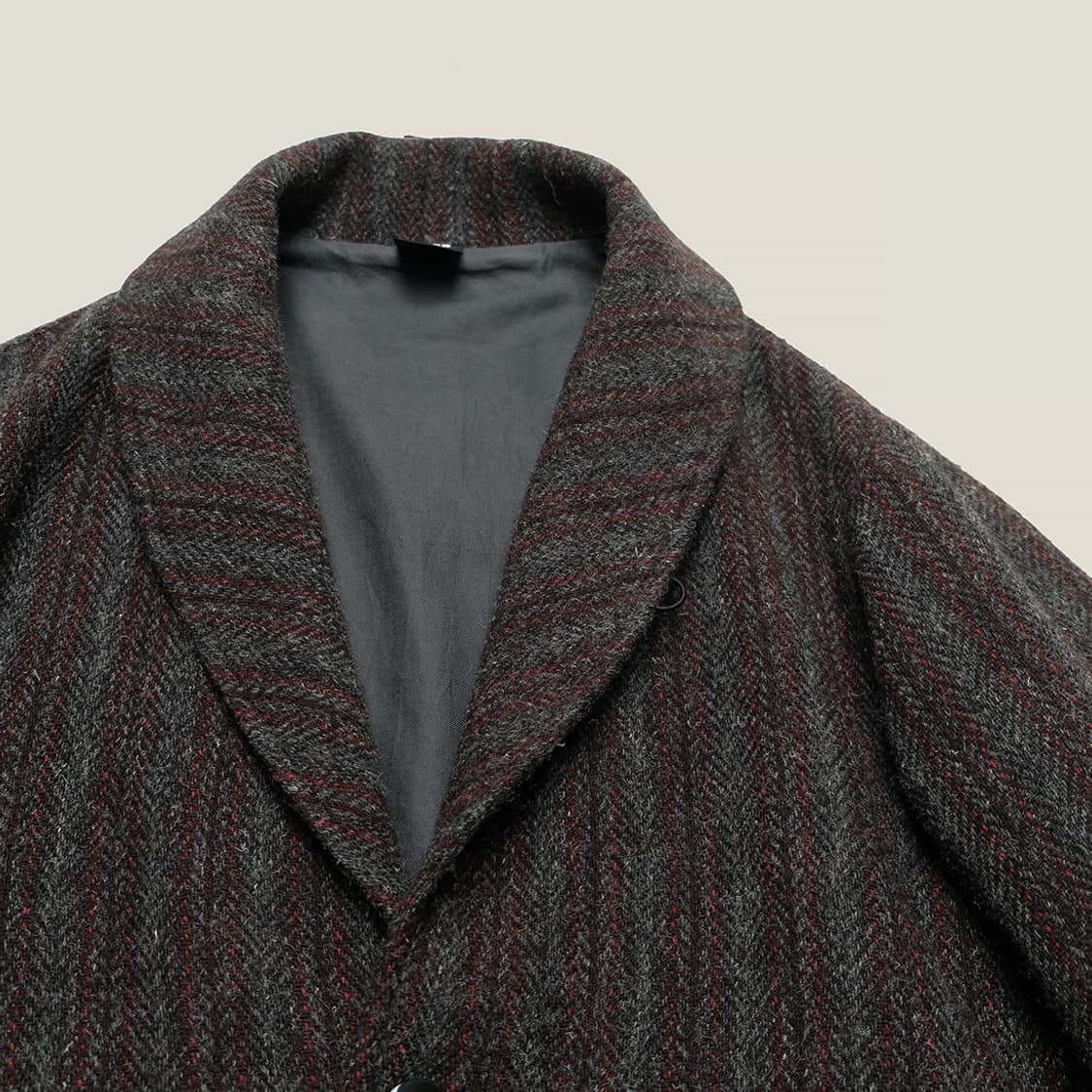 Shawl collar tweed jacket 상품이미지3