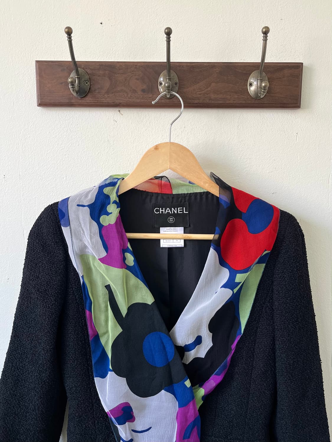 CHANEL 플라워 트위드 자켓 상품이미지2