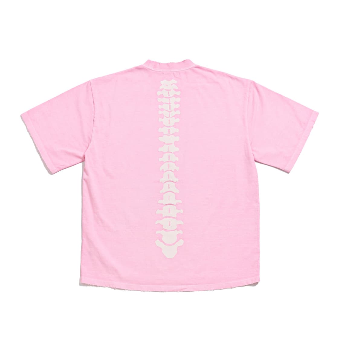 스키즘인듀싱 RIB CAGE T SHIRT_PINK M사이즈 상품이미지2