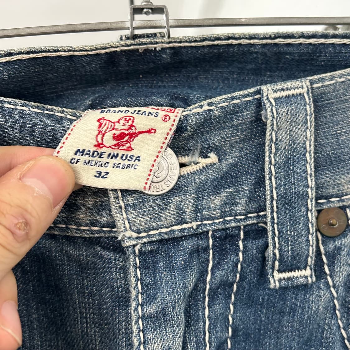 트루릴리전 월드투어 데님 팬츠 상품이미지8