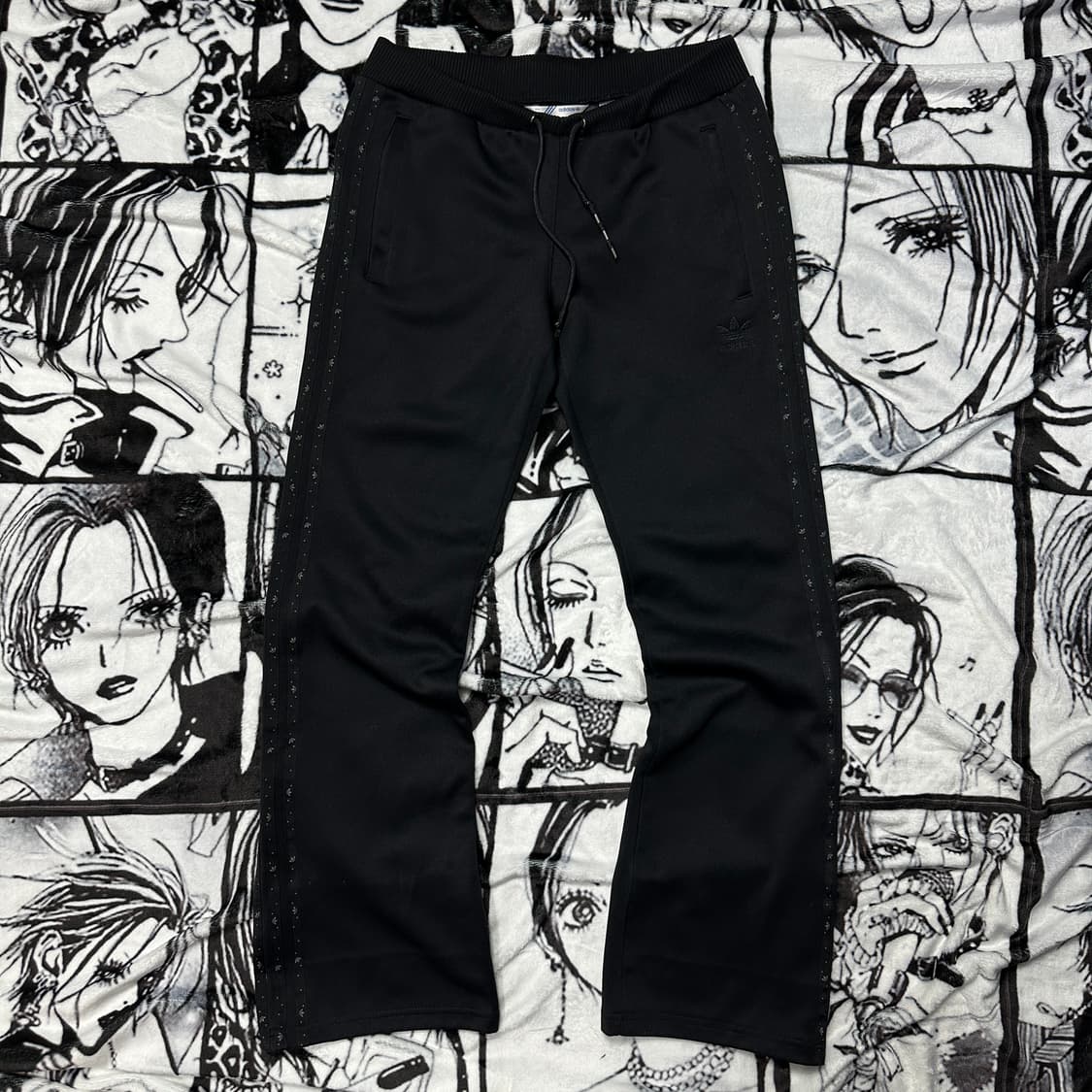 아디다스 블랙 트레이닝복 셋업 상품이미지4