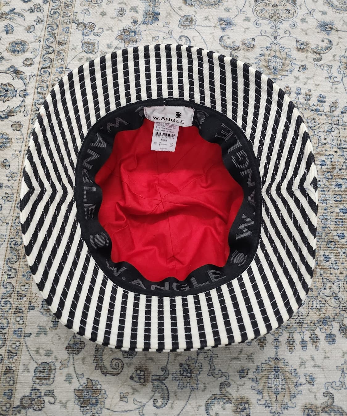 W. 앵글 골프 스트라이프 버킷햇 F (56-57) 상품이미지4