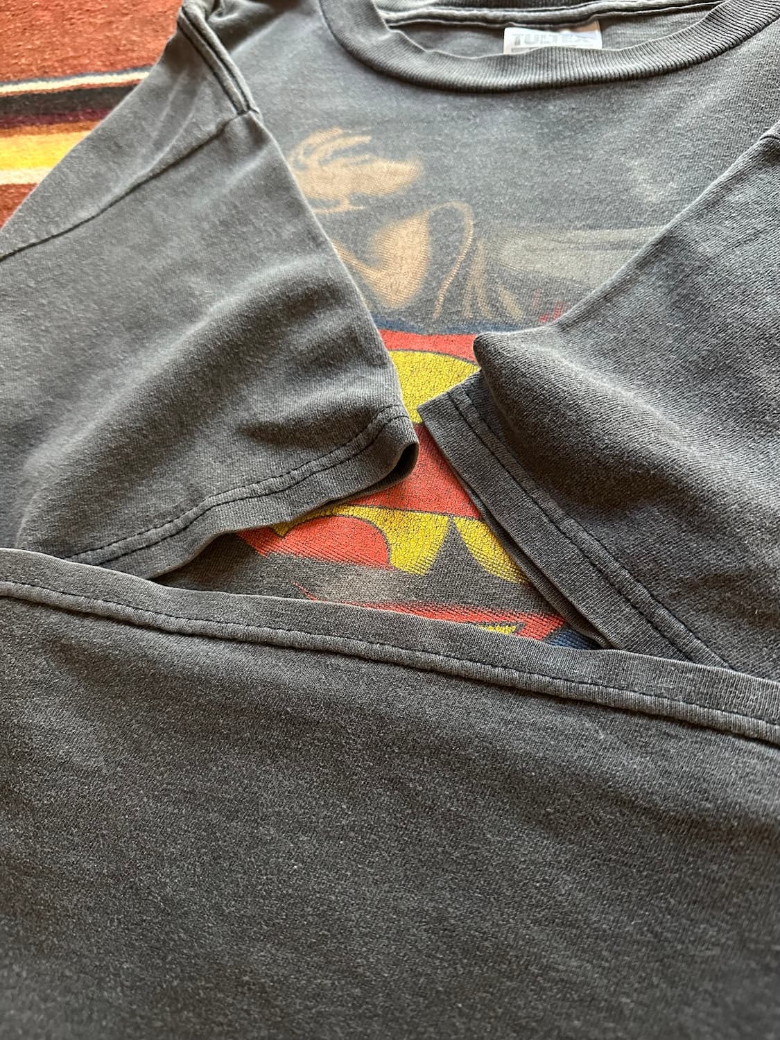 90s 빈티지 Superman 슈퍼맨 무비 티셔츠 상품이미지5