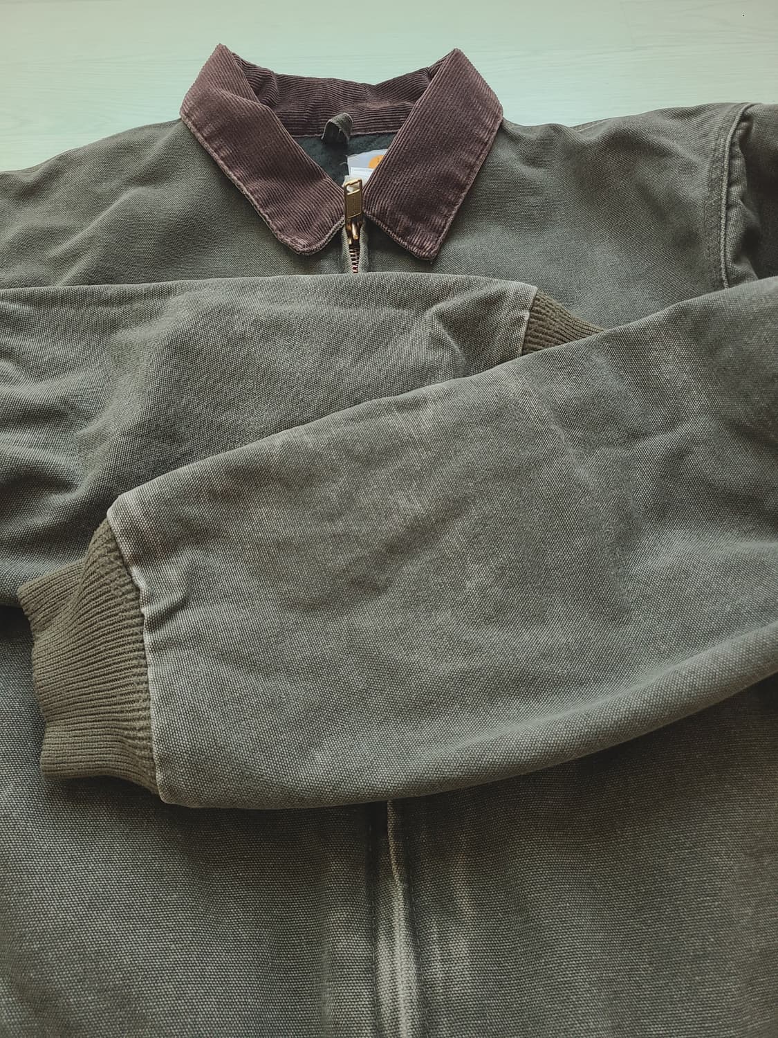 [L] 칼하트 j14 mos 모스그린 산타페 판매 상품이미지5