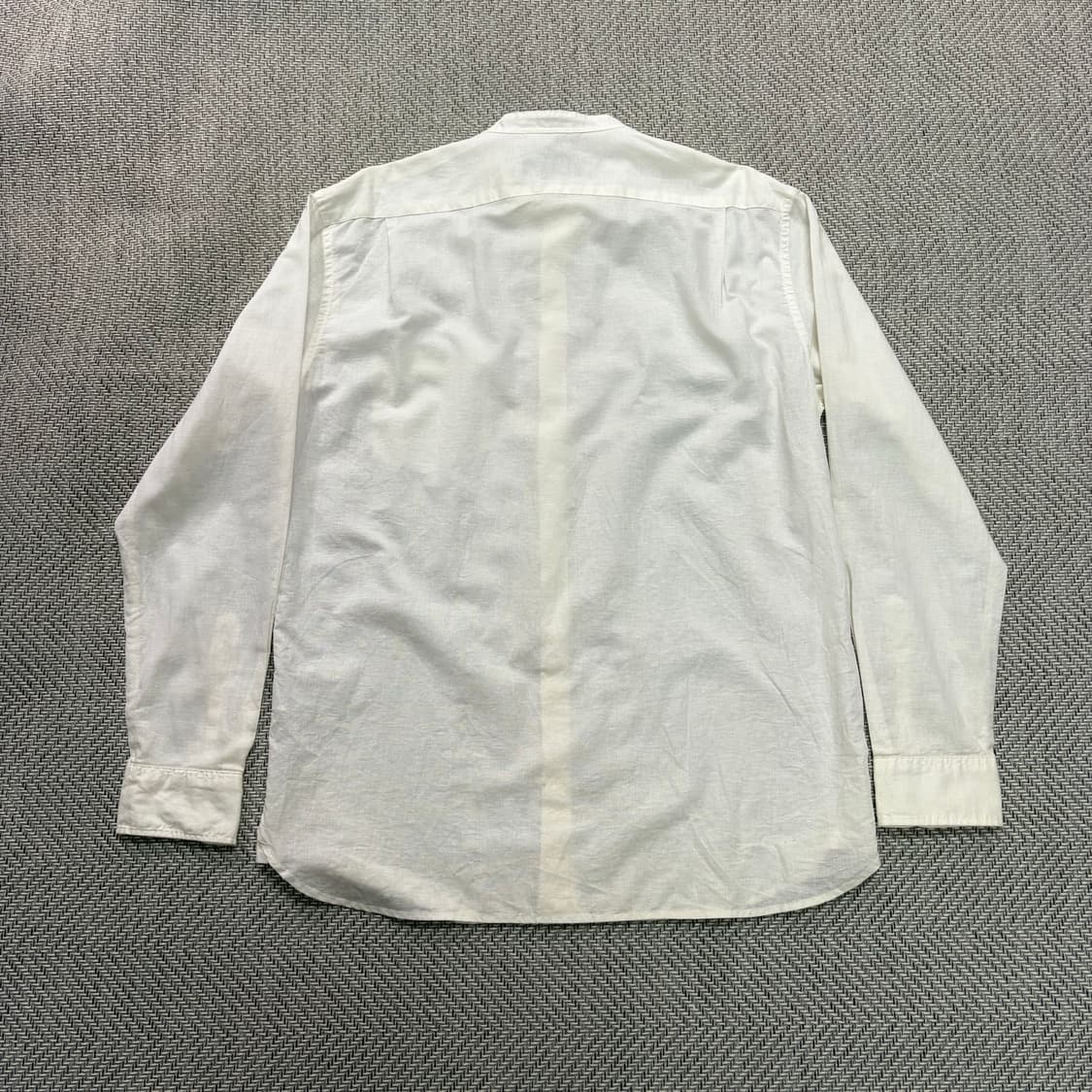 (XL)지오다노 화이트 헨리넥 셔츠 상품이미지1