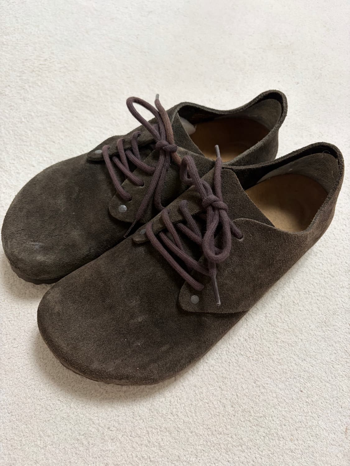 [270] 버켄스탁 마인(MAINE) 스웨이드 샌들 슈즈 (브라운) 단품 상품이미지1