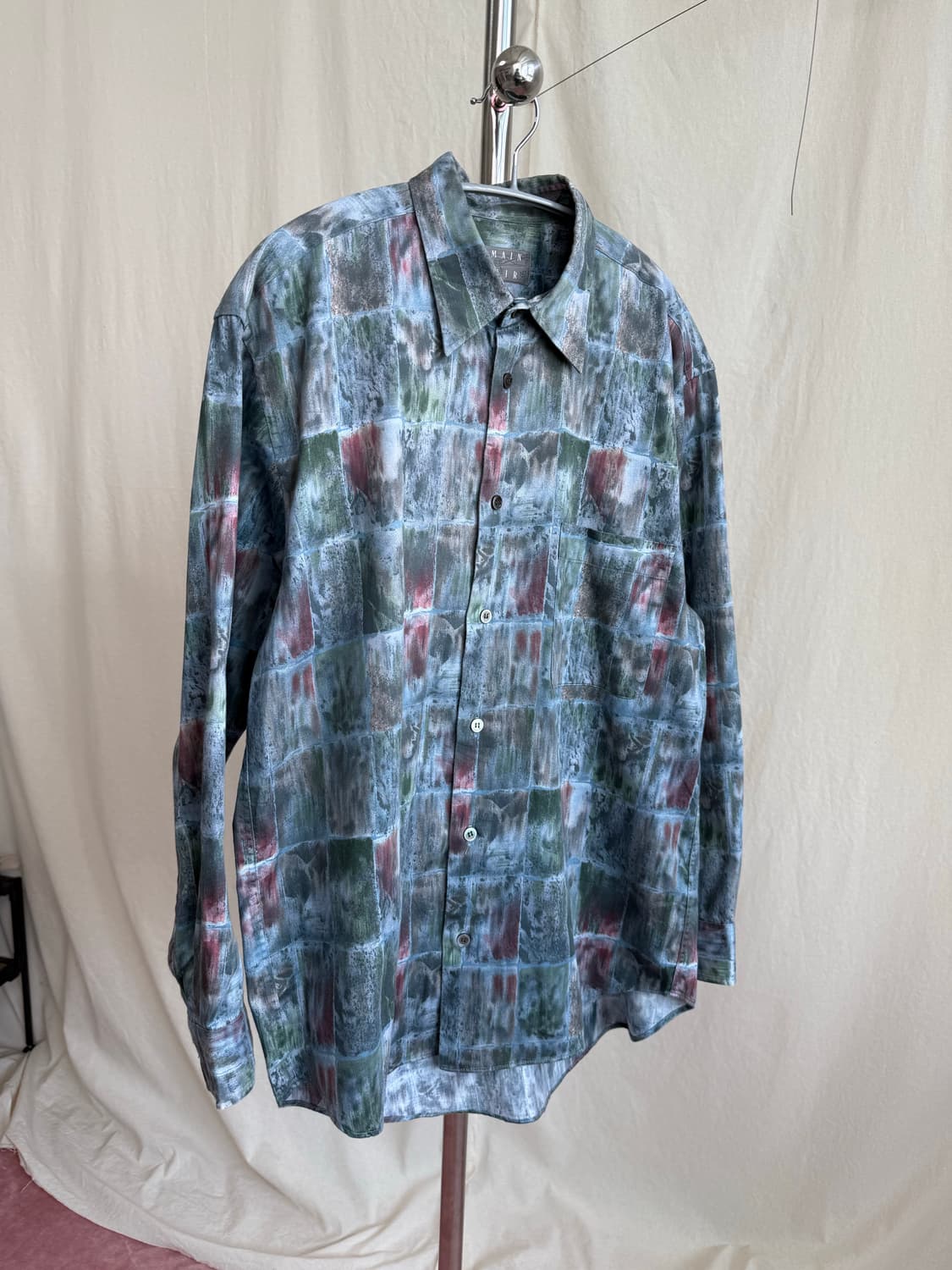 Demain Clair 모자이크 타일 셔츠 상품이미지3