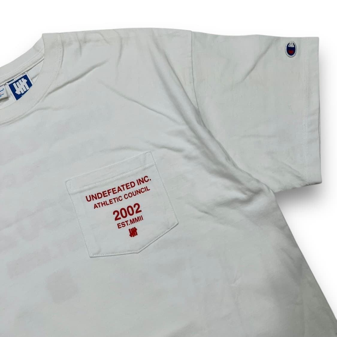 UNDEFEATED X CHAMPION 2002 반팔 티셔츠 상품이미지4