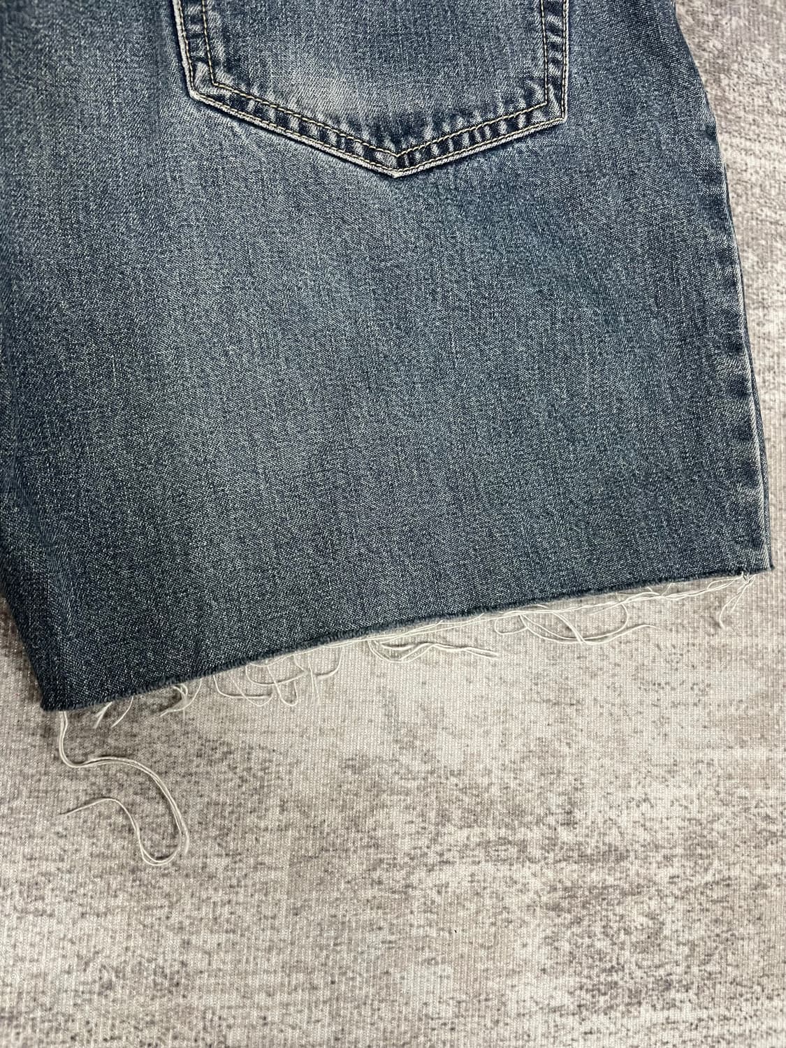 90‘s vintage GUESS 데님숏츠 상품이미지5