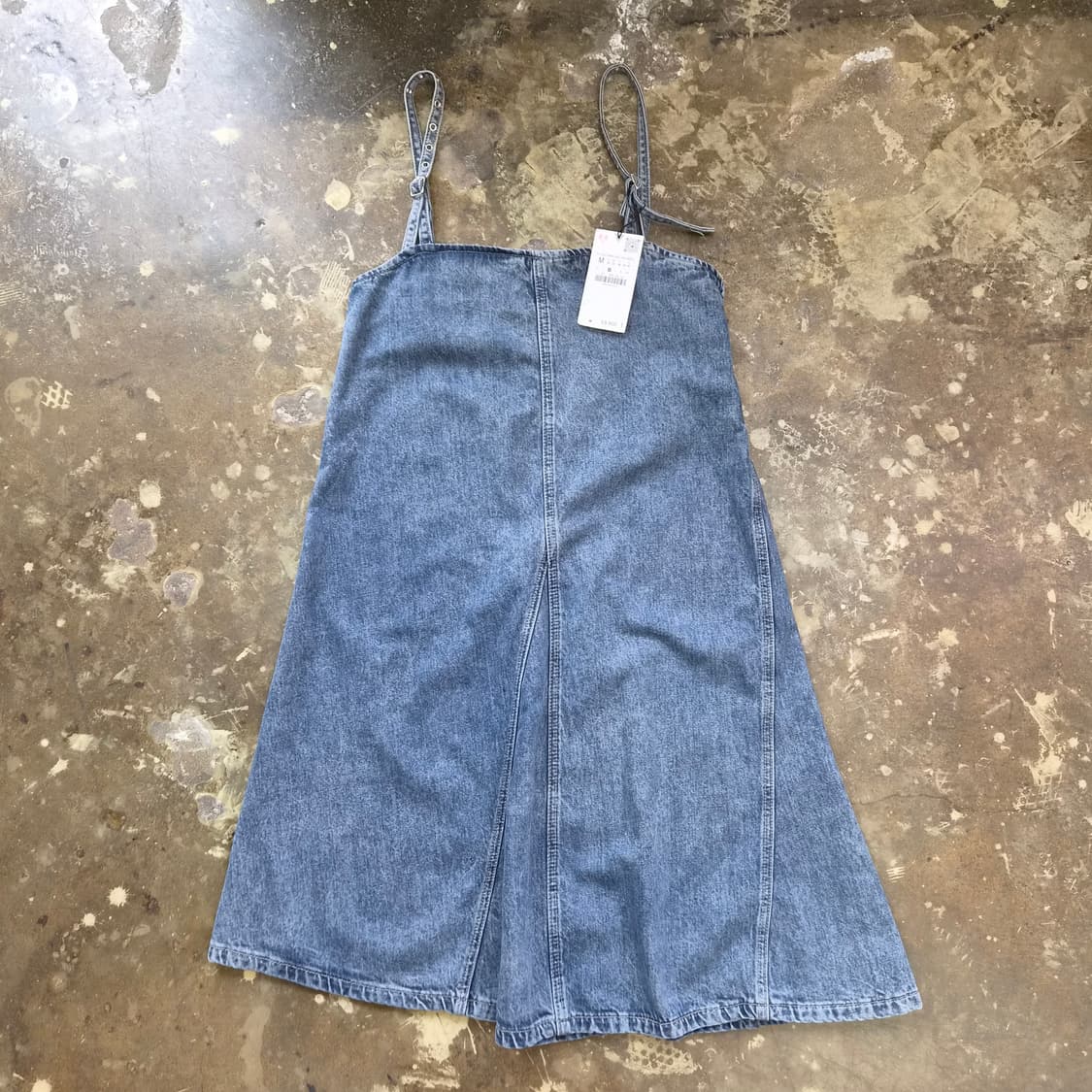 M) 새제품 ZARA 자라 데님 원피스 청원피스 상품이미지3