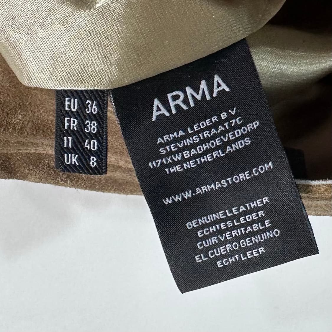 Arma 아르마 스웨이드 가죽 팬츠  상품이미지6