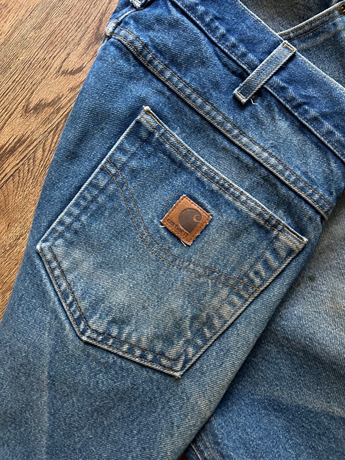 [36]칼하트 USA 더티워싱 워크 데님 팬츠 상품이미지7